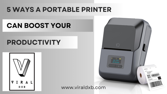 5 Ways a Portable Printer Can Boost Your Productivity